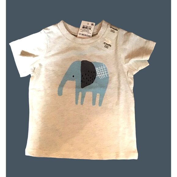 FIRST IMPRESSIONS -KID'S SHORT SLEEVE GRAPHIC T-SHIRT SIZE 12MONTHS-NWT - Picture 1 of 5